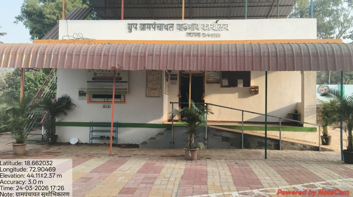 ग्रामपंचायत वाडगाव रंगरंगरंगोटी व सुशोभीकरण करणे